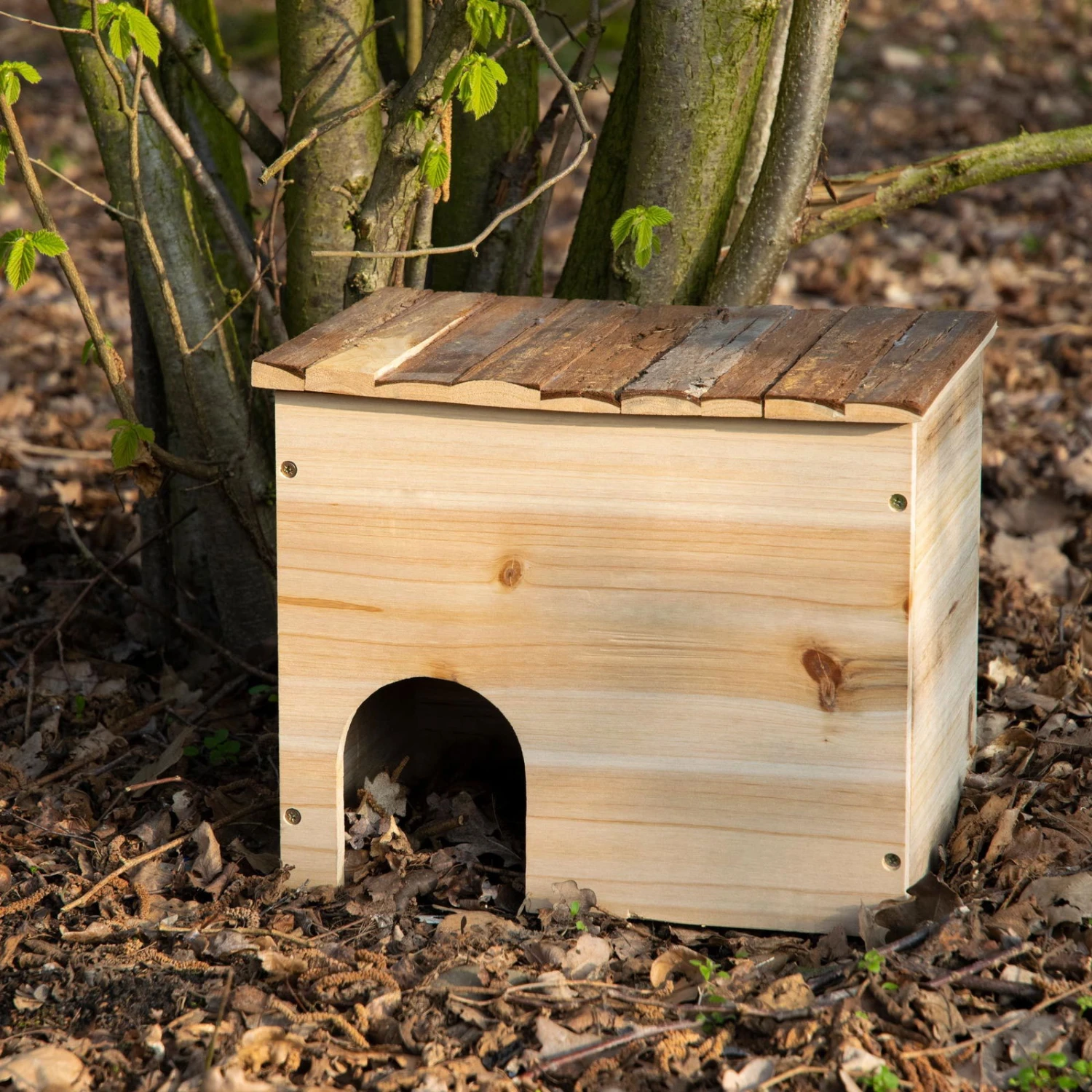 Igelschlafhaus, Natur, Holz 4 Igelschlafhaus, Natur, Holz – Bild 2