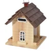 Vogelfutterhaus, FSC®-Holz, Braun, Mit Acrylglas, 18 X 18 X 23 Cm -Garten Atmos Verkaufsgeschäft 0910101483 Vogelfutterhaeuser aus FSC Holz1 111704