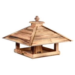 Kiefer-Vogelhaus 'Heat', Geflammt, 49 X 49 X 39 Cm 7 Kiefer-Vogelhaus 'Heat', Geflammt, 49 X 49 X 39 Cm -Garten Atmos Verkaufsgeschäft 0910101501 Vogelfutterhaus Heat 4 118879