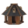 Vogelfutterhaus, Walnussbraun, 45 X 34 Cm 1 Vogelfutterhaus, Walnussbraun, 45 X 34 Cm -Garten Atmos Verkaufsgeschäft 0910101510 koelle vogelfutterhaus kiefernholz 116639
