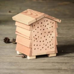 Insektenhotel 'Bienenstock', Natur, Ø 19 X 25 Cm -Garten Atmos Verkaufsgeschäft 0910160226 Insektenhotel Bienenstock 19x19 xH25cm 4 116262