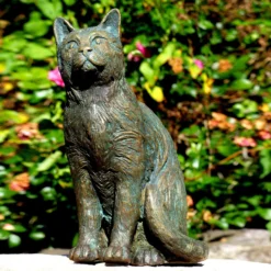 Rottenecker Bronze-Katze, Mittelgroß, Sitzend, 25 X 13 X 23 Cm 8 Rottenecker Bronze-Katze, Mittelgroß, Sitzend, 25 X 13 X 23 Cm -Garten Atmos Verkaufsgeschäft 0980306261 Katze mittelgross H25xB13xT23cm1 75592