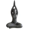 Steinguss Gartenornament 'Yoga', Natur, 21 X 14 X 30 Cm -Garten Atmos Verkaufsgeschäft 0980306815 steinguss gartenornament yoga 123351