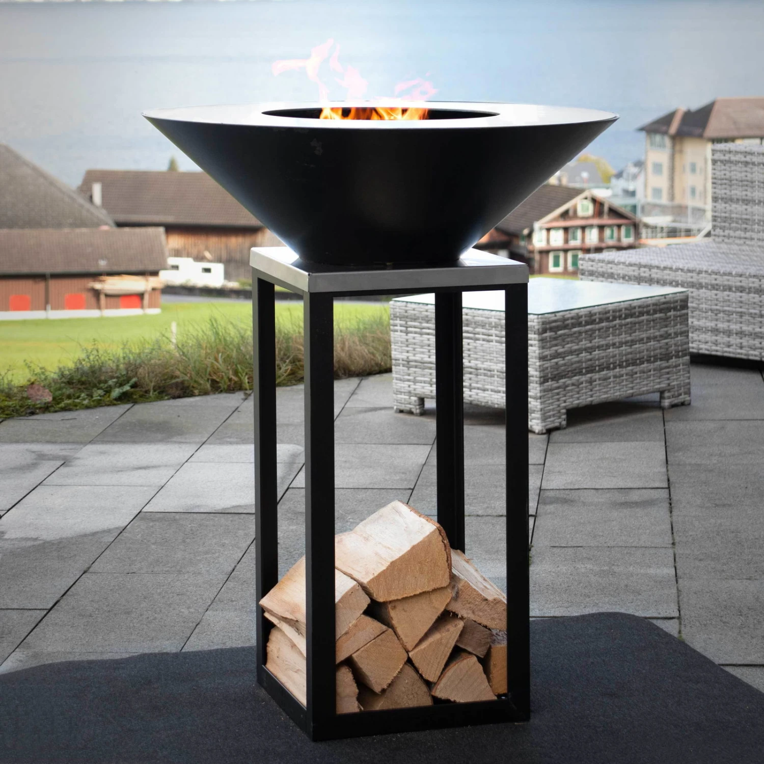 Feuerschale Fyro 80, Zweiteilig, 102 X 80 X 80 Cm 4 Feuerschale Fyro 80, Zweiteilig, 102 X 80 X 80 Cm – Bild 2