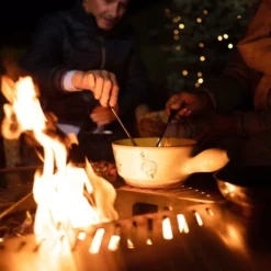 Edelstahl-Feuerstelle 'TRIA', Schwarz, 100 X 55 X 100 Cm -Garten Atmos Verkaufsgeschäft 3920100753 Feuerstelle TRIA schwarz ca100x55x100cm 1 125237