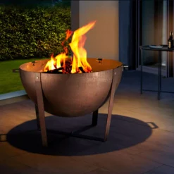 Feuerschale 'Dakota', Rostfarben, Ca. 60 X Ø 80 Cm 14 Feuerschale 'Dakota', Rostfarben, Ca. 60 X Ø 80 Cm -Garten Atmos Verkaufsgeschäft 3920100762 Feuerstelle Dakota ca 80cm rund 2 1 118578