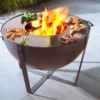 Feuerschale 'Dakota', Rostfarben, Ca. 60 X Ø 80 Cm -Garten Atmos Verkaufsgeschäft 3920100762 Feuerstelle Dakota ca 80cm rund 4 118573