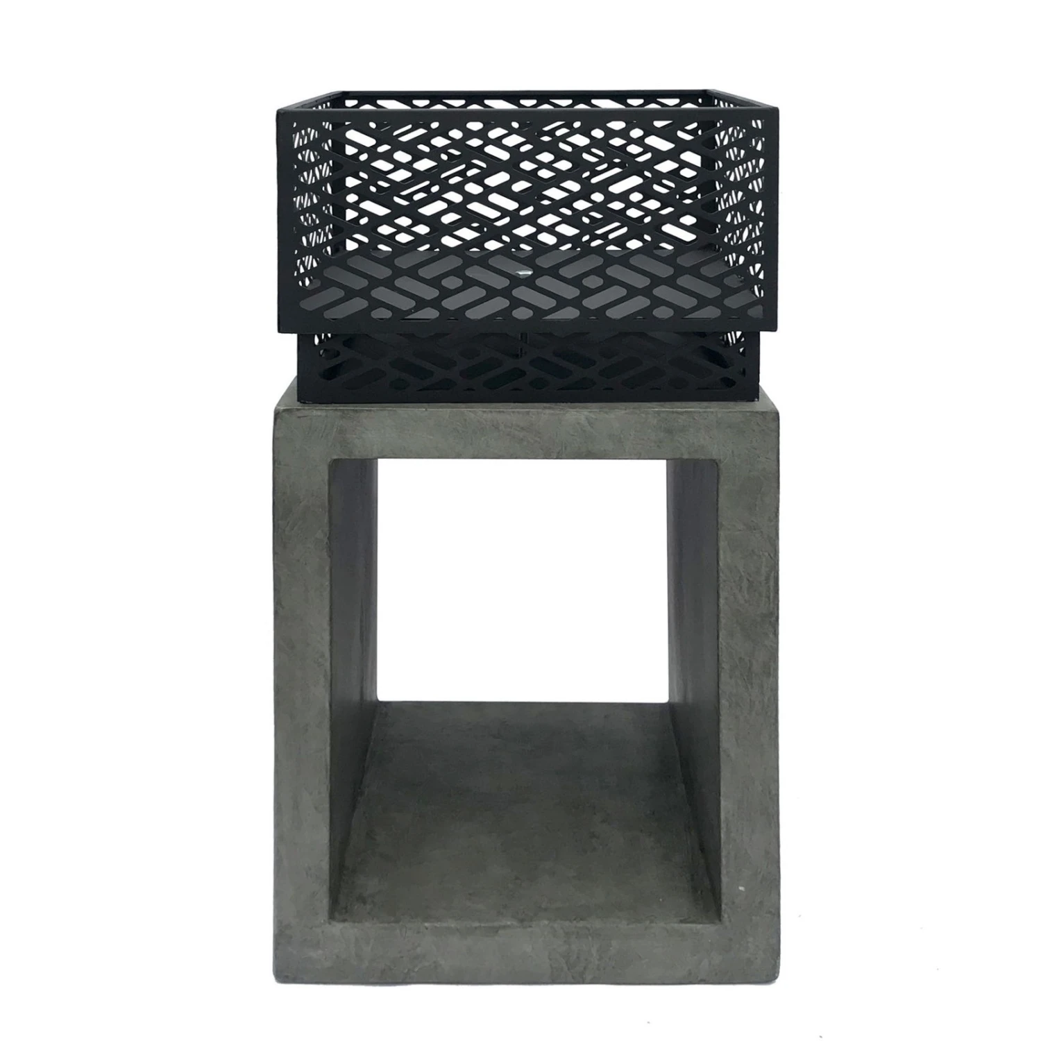 Feuerschale 'Malung', Beton, 35 X 35 X 46 Cm 3 Feuerschale 'Malung', Beton, 35 X 35 X 46 Cm